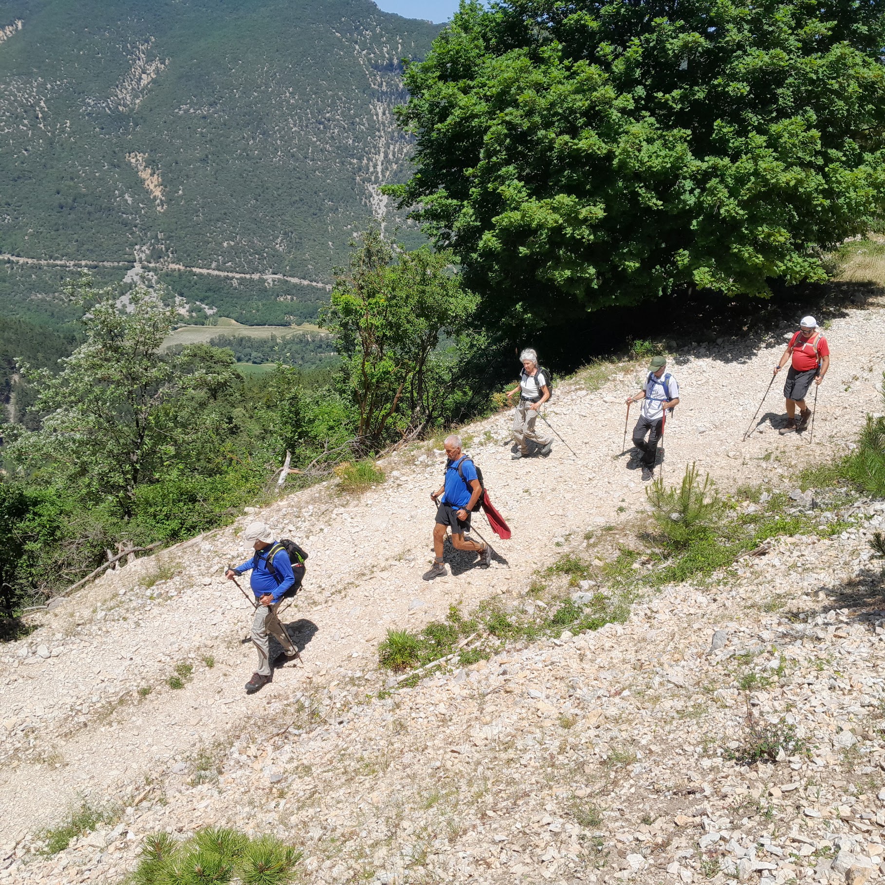 St Leger du Ventoux Mt Serein (accompagnateur Jean-Claude)